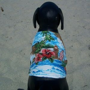 Beach boy dog clothes x small new!
